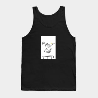 the best things in life mess up your hair Tank Top